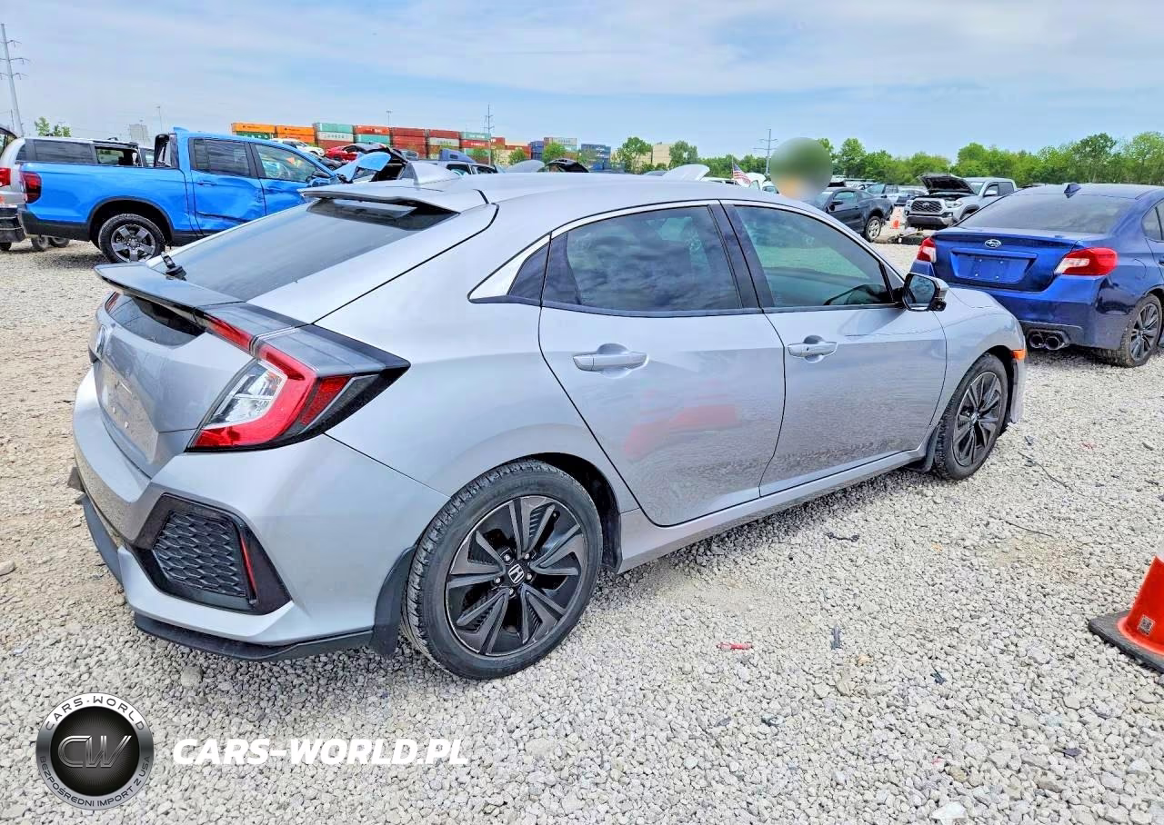 2019 Honda Civic Exl VIN:SHHFK7H84KU206402 - 3