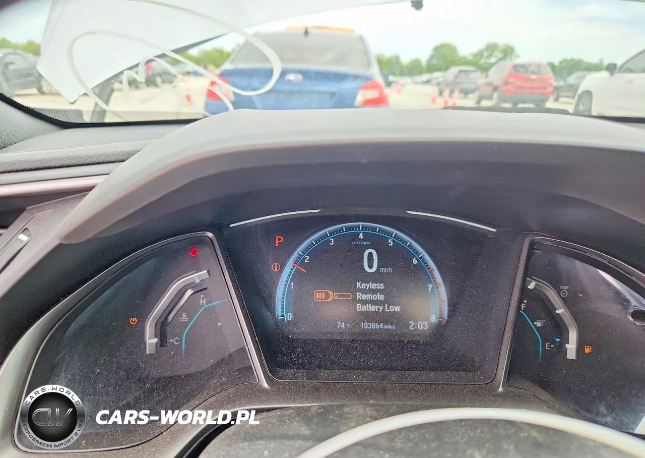 2019 Honda Civic Exl VIN:SHHFK7H84KU206402 - 9