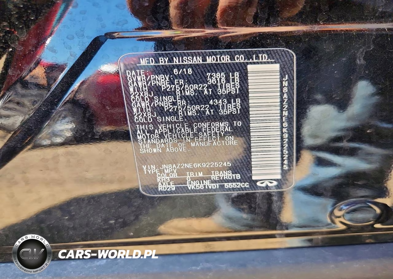 2019 Infiniti Qx80 Luxe VIN:JN8AZ2NE6K9225245 - 12