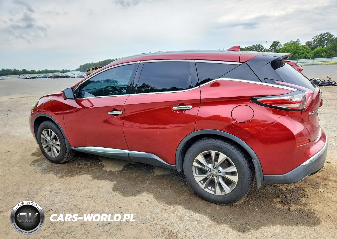 2018 Nissan Murano Sl VIN:5N1AZ2MG7JN127504 - 2