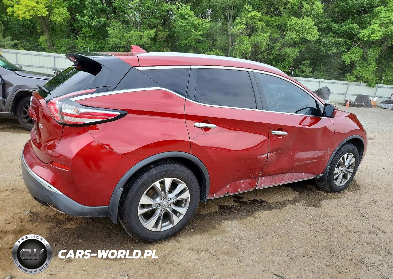 2018 Nissan Murano Sl VIN:5N1AZ2MG7JN127504 - 3