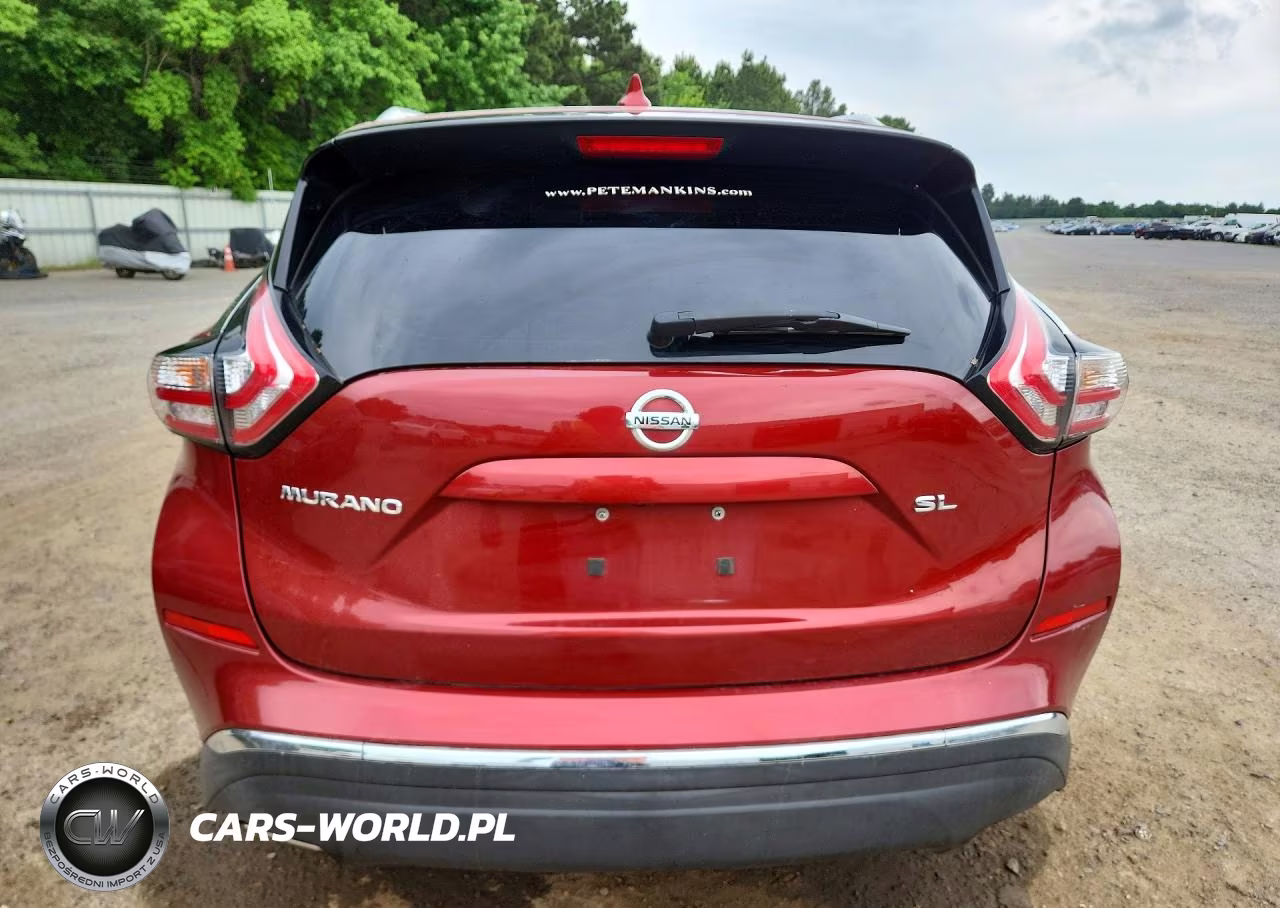 2018 Nissan Murano Sl VIN:5N1AZ2MG7JN127504 - 6