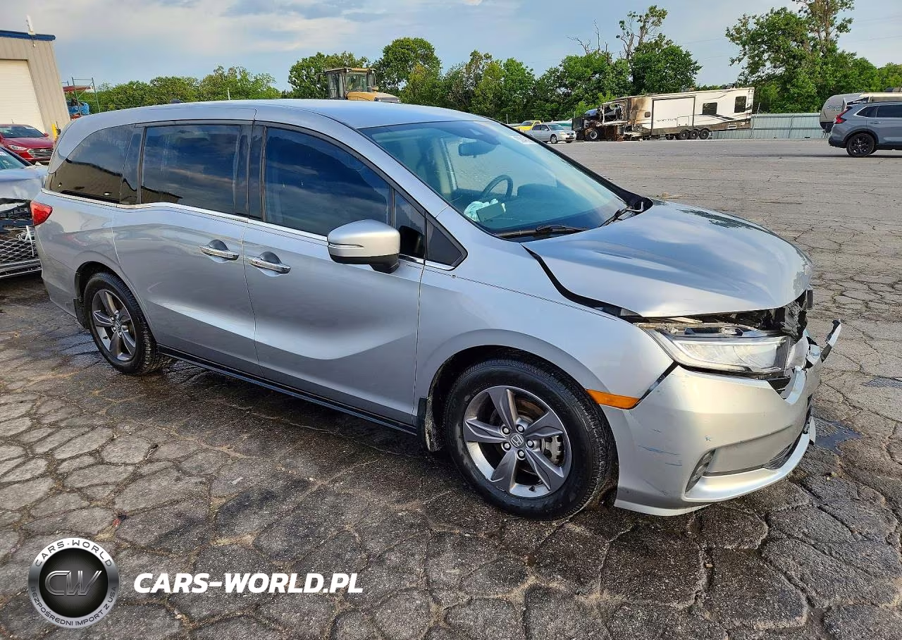 2021 Honda Odyssey Ex VIN:5FNRL6H5XMB013301 - 4