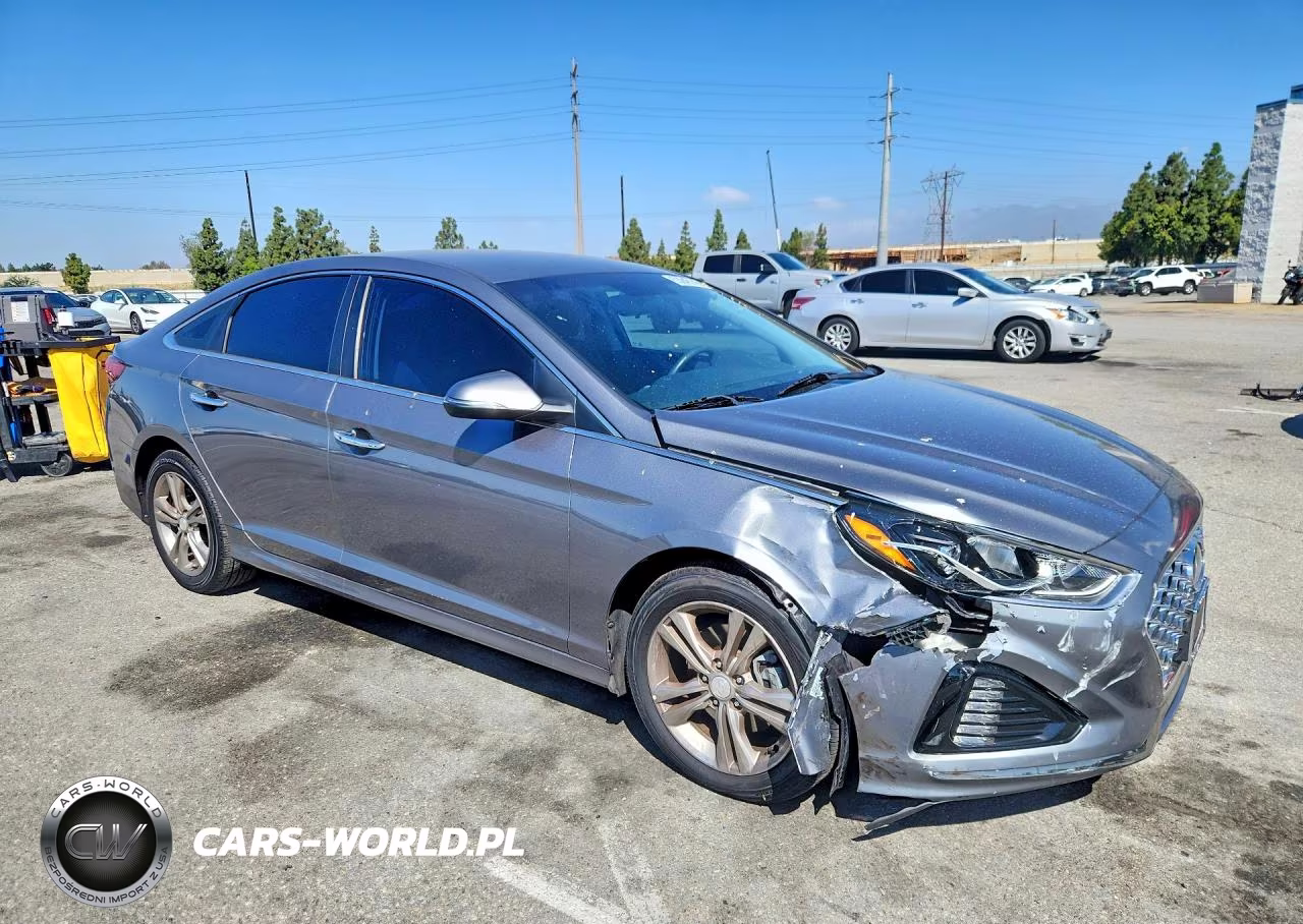 2019 Hyundai Sonata Sel VIN:5NPE34AF9KH760070 - 4