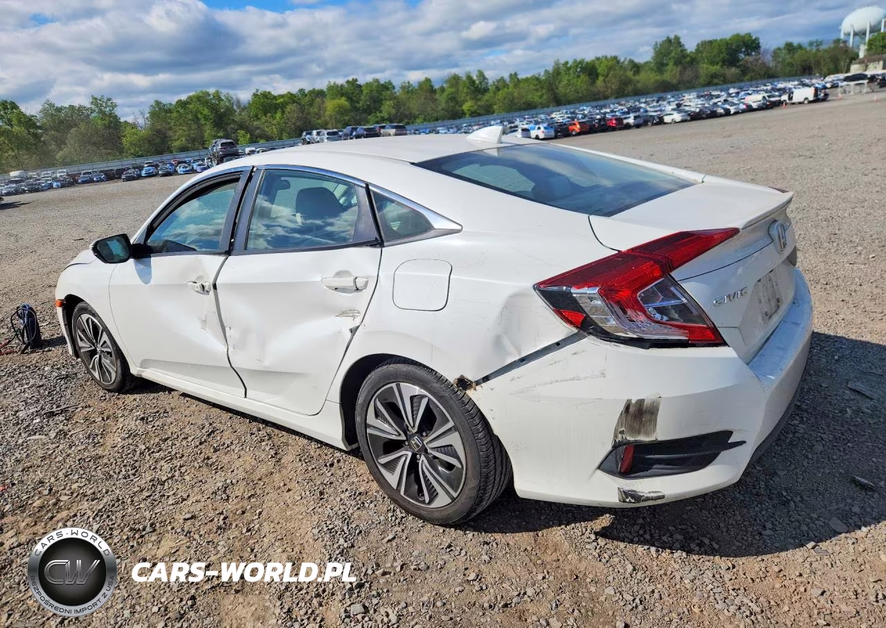 2016 Honda Civic Ex VIN:2HGFC1F3XGH637686 - 2
