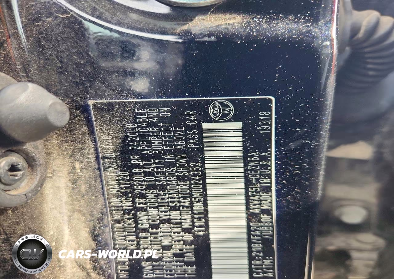 2021 Toyota Camry Le VIN:4T1C11BK5MU024352 - 12