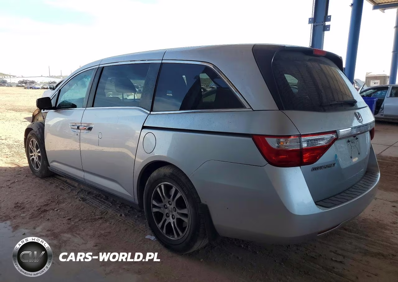2013 Honda Odyssey Exl VIN:5FNRL5H6XDB078541 - 2