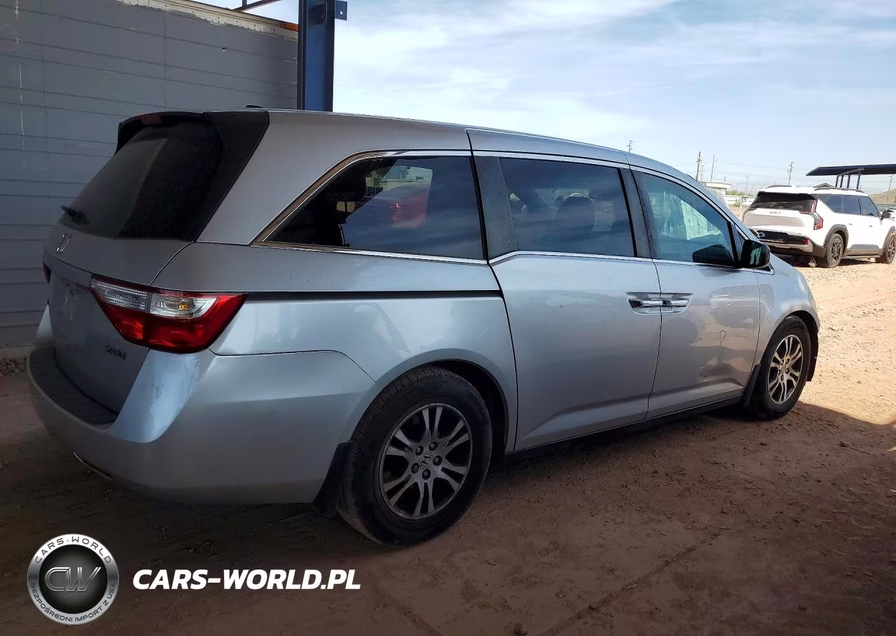 2013 Honda Odyssey Exl VIN:5FNRL5H6XDB078541 - 3