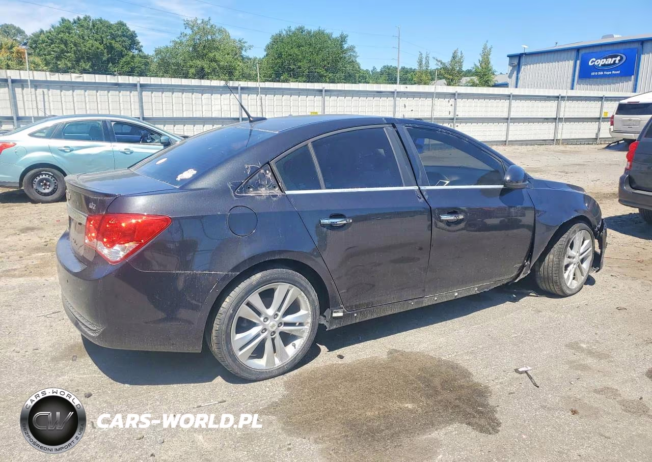 2014 Chevrolet Cruze Ltz VIN:1G1PG5SB1E7243894 - 3