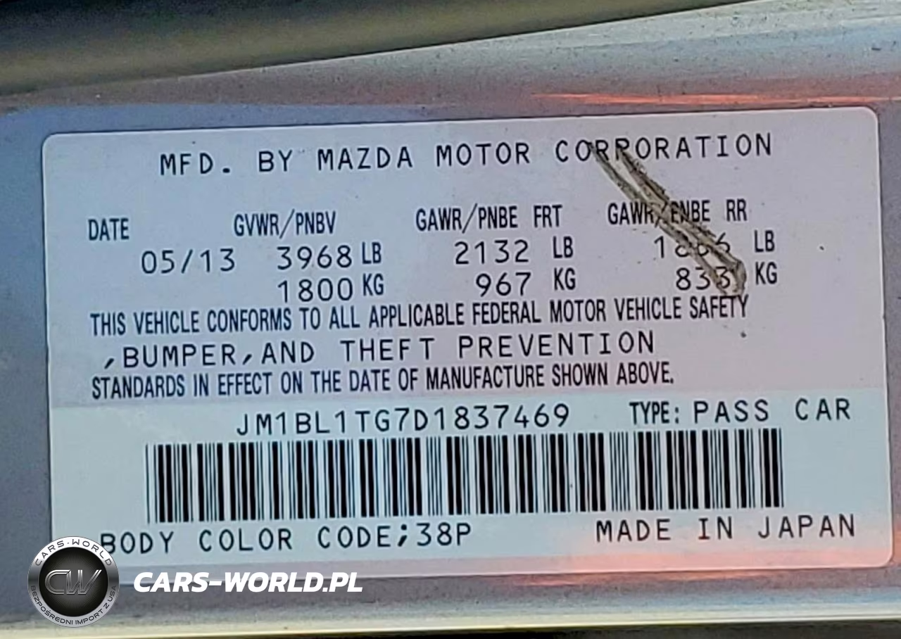 2013 Mazda 3 I VIN:JM1BL1TG7D1837469 - 12
