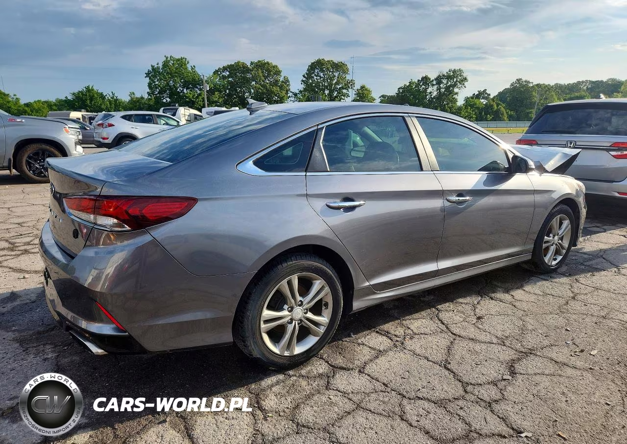 2019 Hyundai Sonata Sel VIN:5NPE34AF1KH770043 - 3