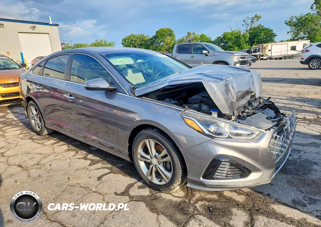 2019 Hyundai Sonata Sel VIN:5NPE34AF1KH770043 - 4
