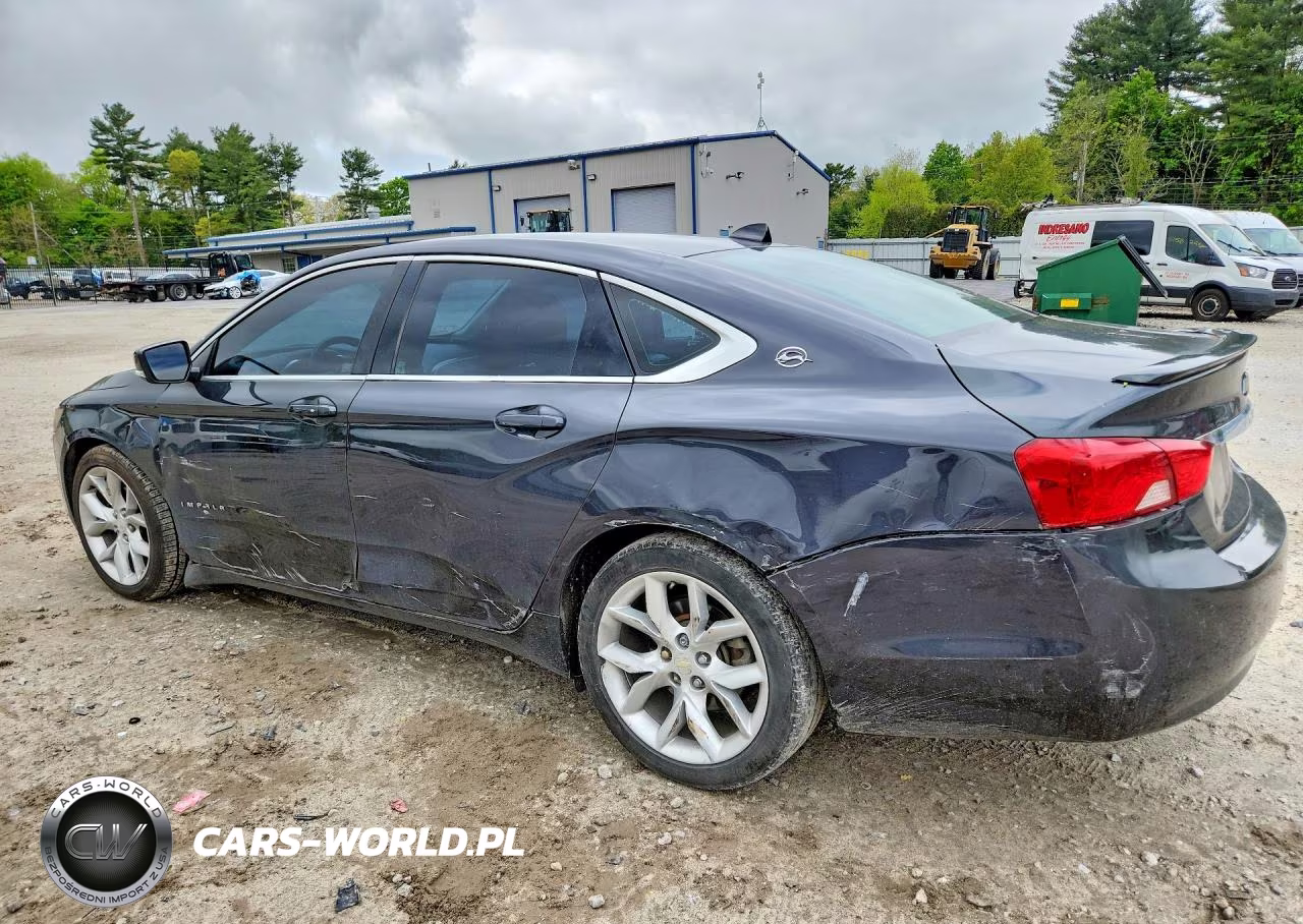 2014 Chevrolet Impala Lt VIN:2G1125S39E9193404 - 2