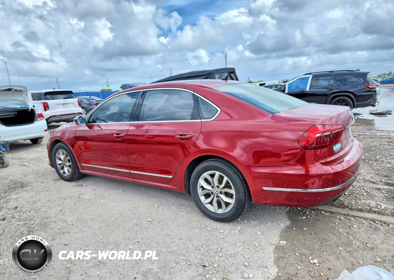 2017 Volkswagen Passat S VIN:1VWAT7A35HC049750 - 2