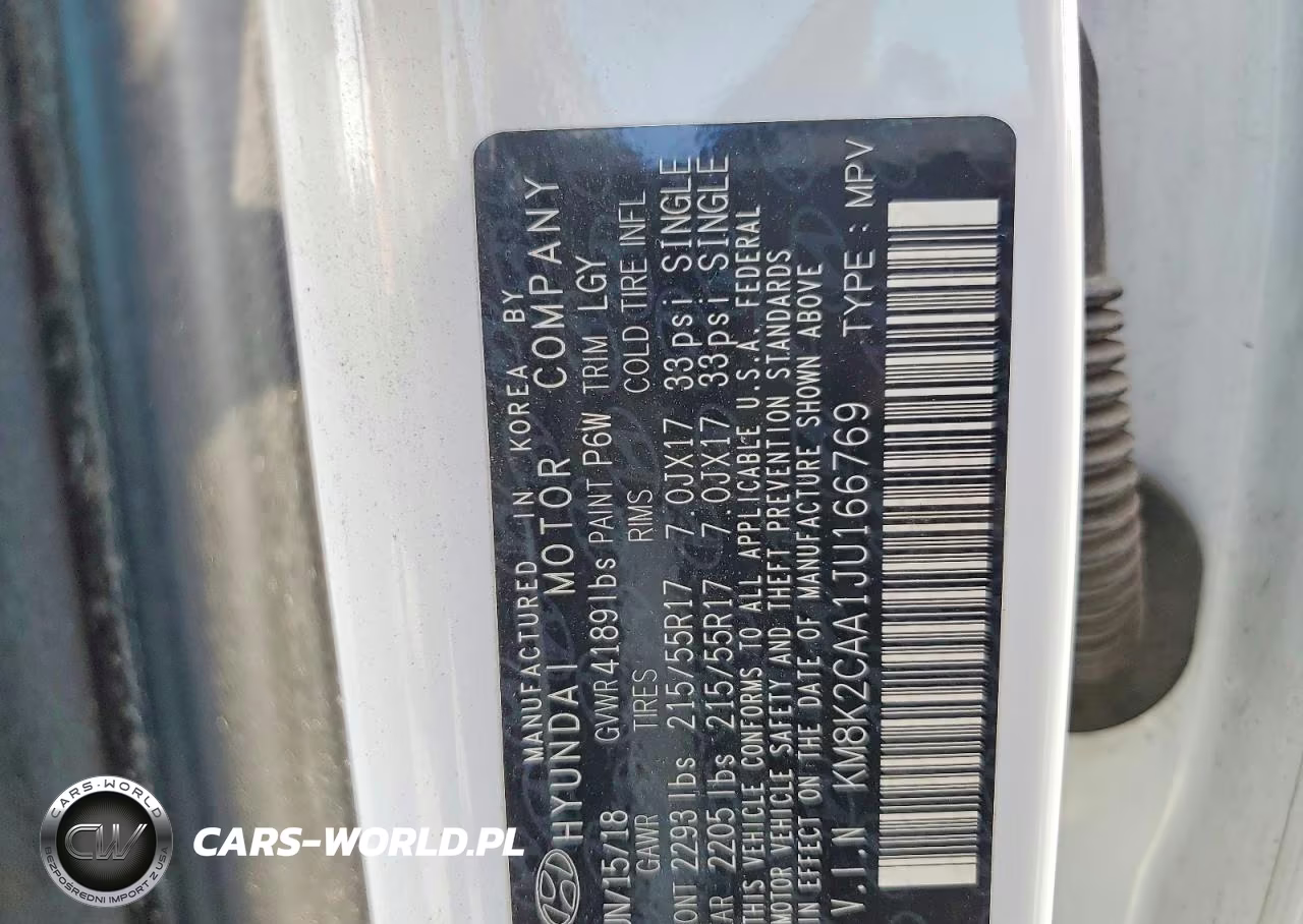2018 Hyundai Kona Sel VIN:KM8K2CAA1JU166769 - 12