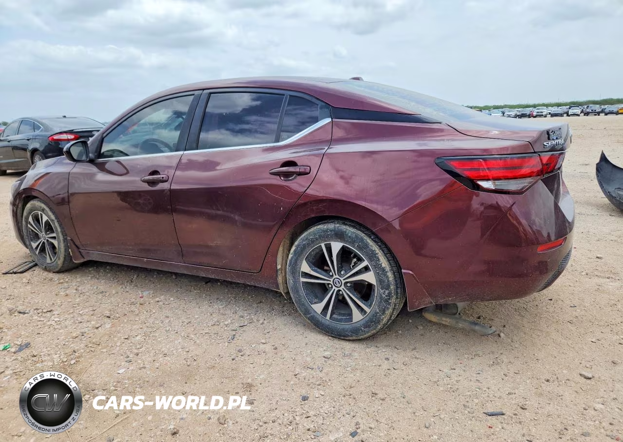 2022 Nissan Sentra Sv VIN:3N1AB8CVXNY233078 - 2
