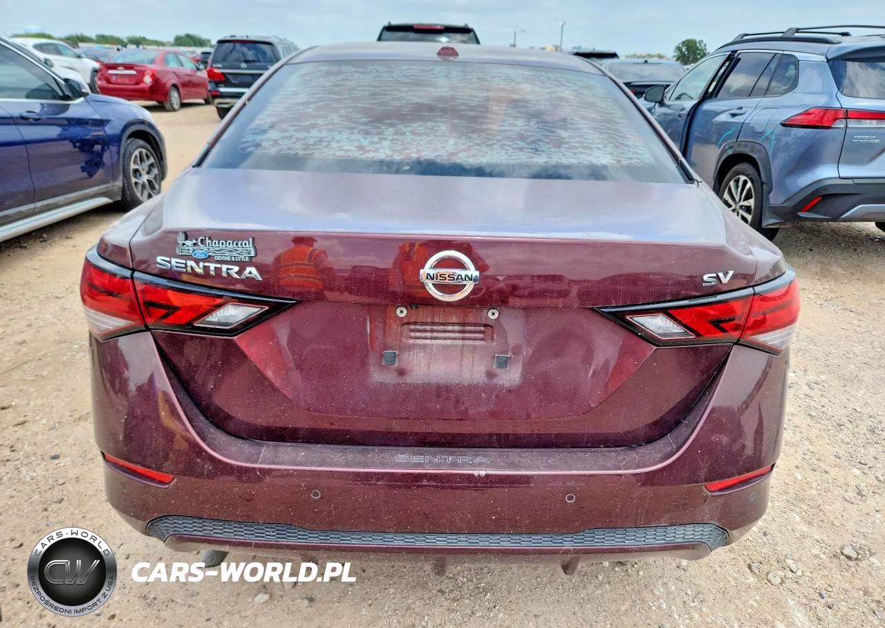 2022 Nissan Sentra Sv VIN:3N1AB8CVXNY233078 - 6