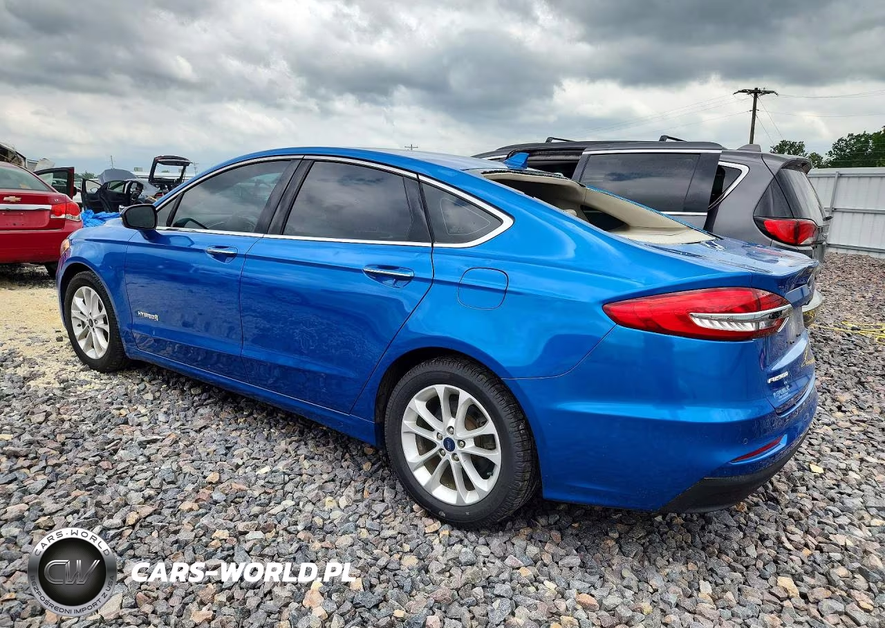 2019 Ford Fusion Sel VIN:3FA6P0MU4KR123747 - 2