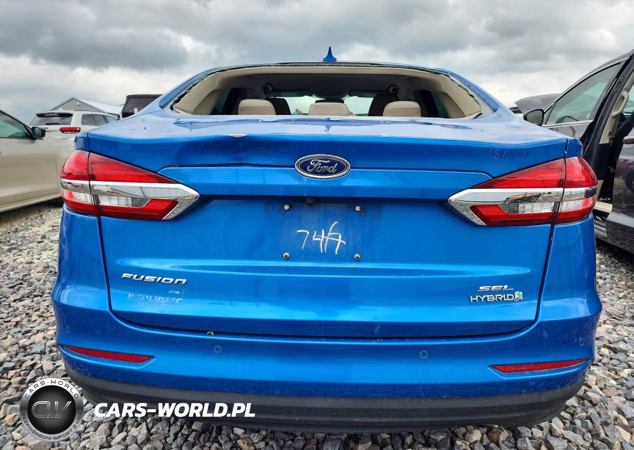 2019 Ford Fusion Sel VIN:3FA6P0MU4KR123747 - 6