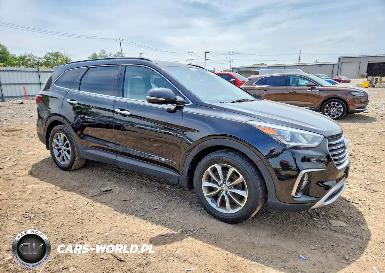 2017 Hyundai Santa Fe Se VIN:KM8SN4HFXHU197432 - 4