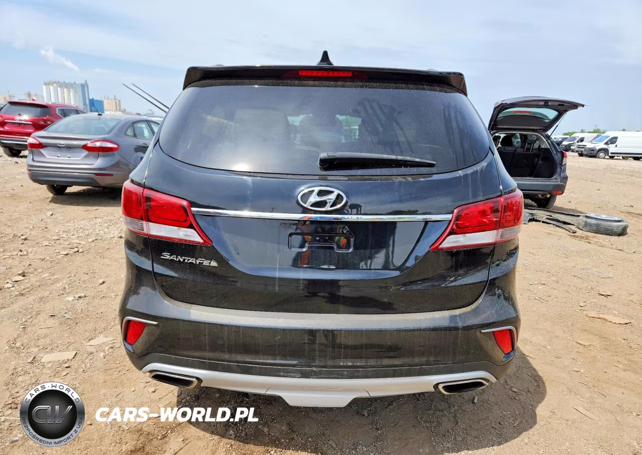 2017 Hyundai Santa Fe Se VIN:KM8SN4HFXHU197432 - 6
