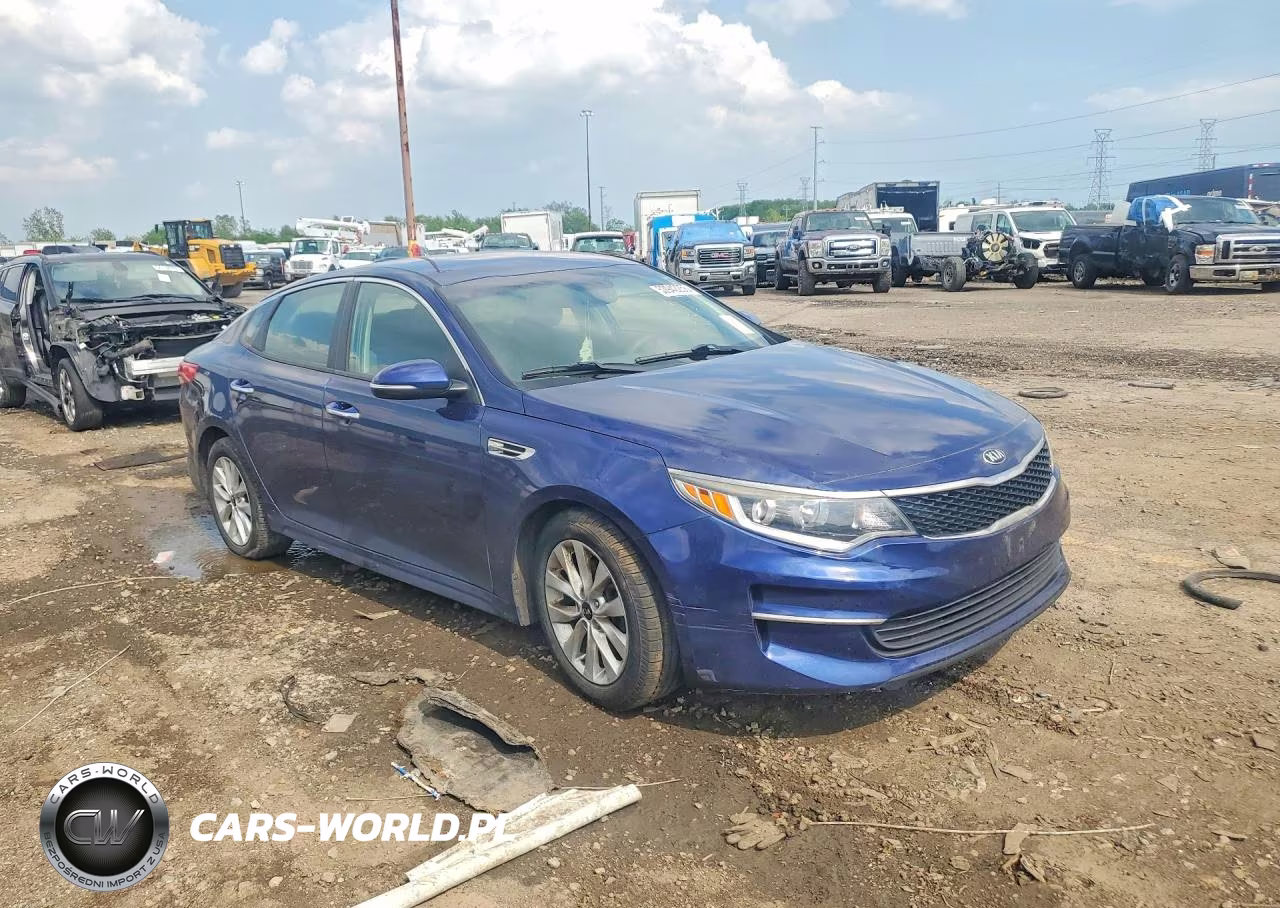 2017 Kia Optima Lx VIN:5XXGT4L39HG127553 - 4