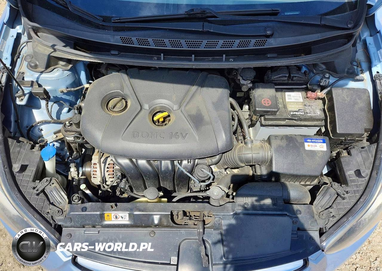 2012 Hyundai Elantra Gls VIN:KMHDH4AE8CU425034 - 11