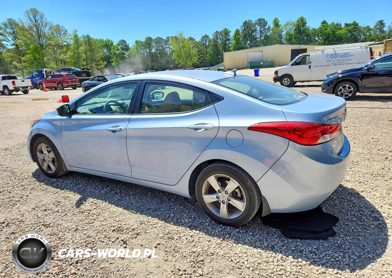 2012 Hyundai Elantra Gls VIN:KMHDH4AE8CU425034 - 2