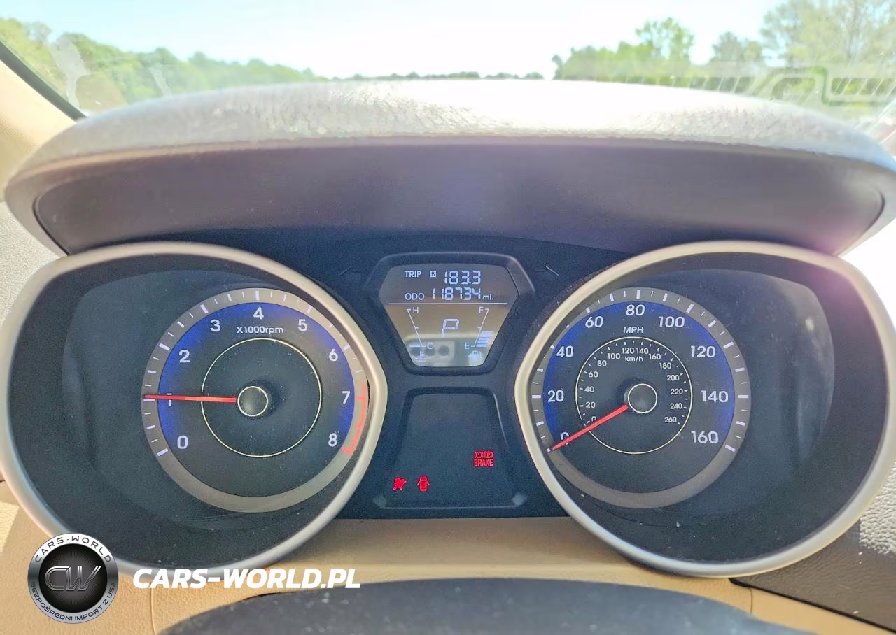 2012 Hyundai Elantra Gls VIN:KMHDH4AE8CU425034 - 9
