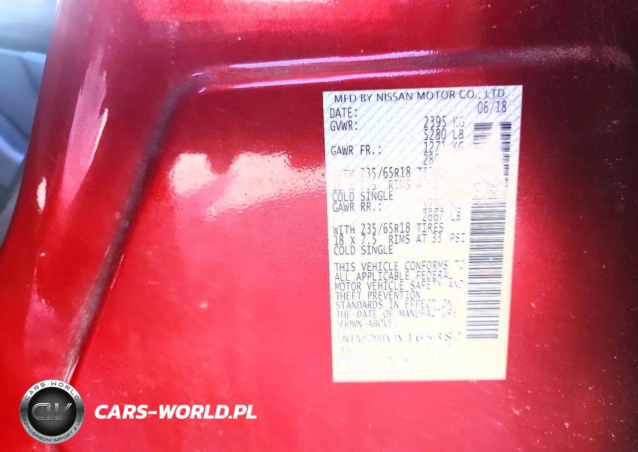 2018 Nissan Murano S VIN:5N1AZ2MHXJN165382 - 12