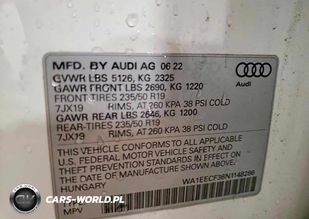 2022 Audi Q3 Premium Plus S Line 45 VIN:WA1EECF36N1148286 - 13