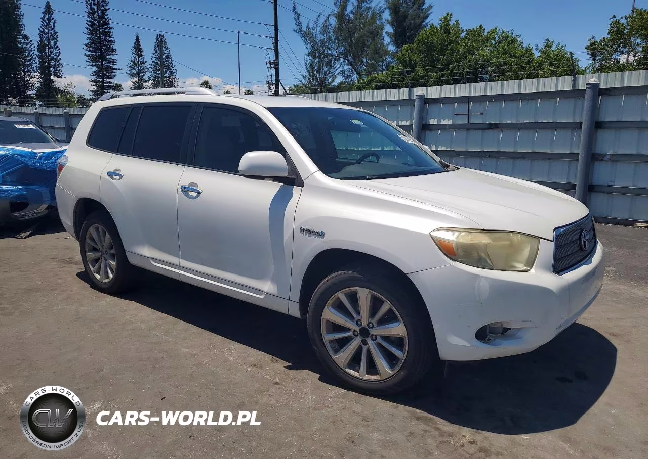 2008 Toyota Highlander Hybrid VIN:JTEEW41A082000577 - 4