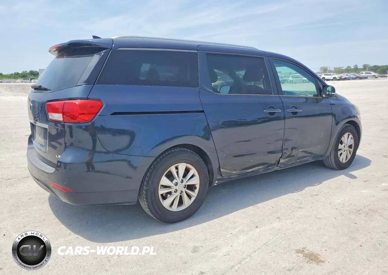 2016 Kia Sedona Lx VIN:KNDMB5C11G6105666 - 3