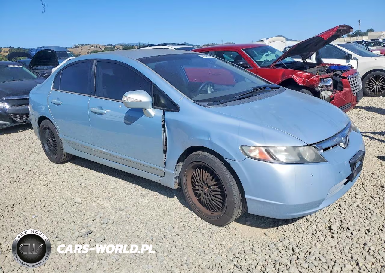 2006 Honda Civic Hybrid VIN:JHMFA36216S004376 - 4