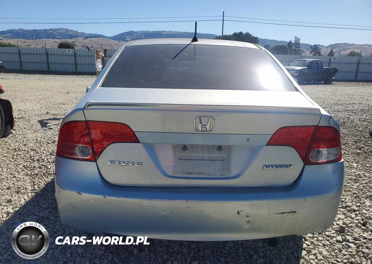 2006 Honda Civic Hybrid VIN:JHMFA36216S004376 - 6