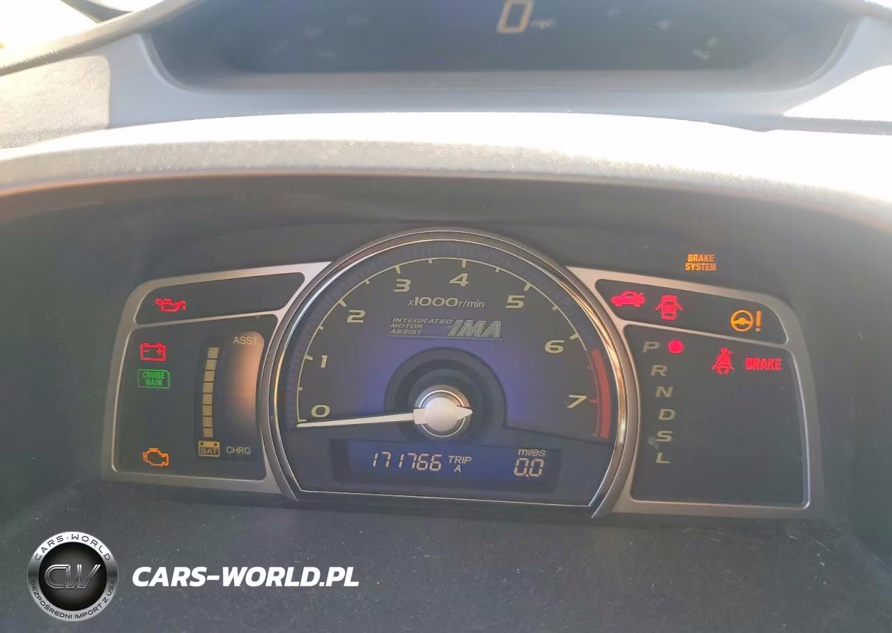 2006 Honda Civic Hybrid VIN:JHMFA36216S004376 - 9