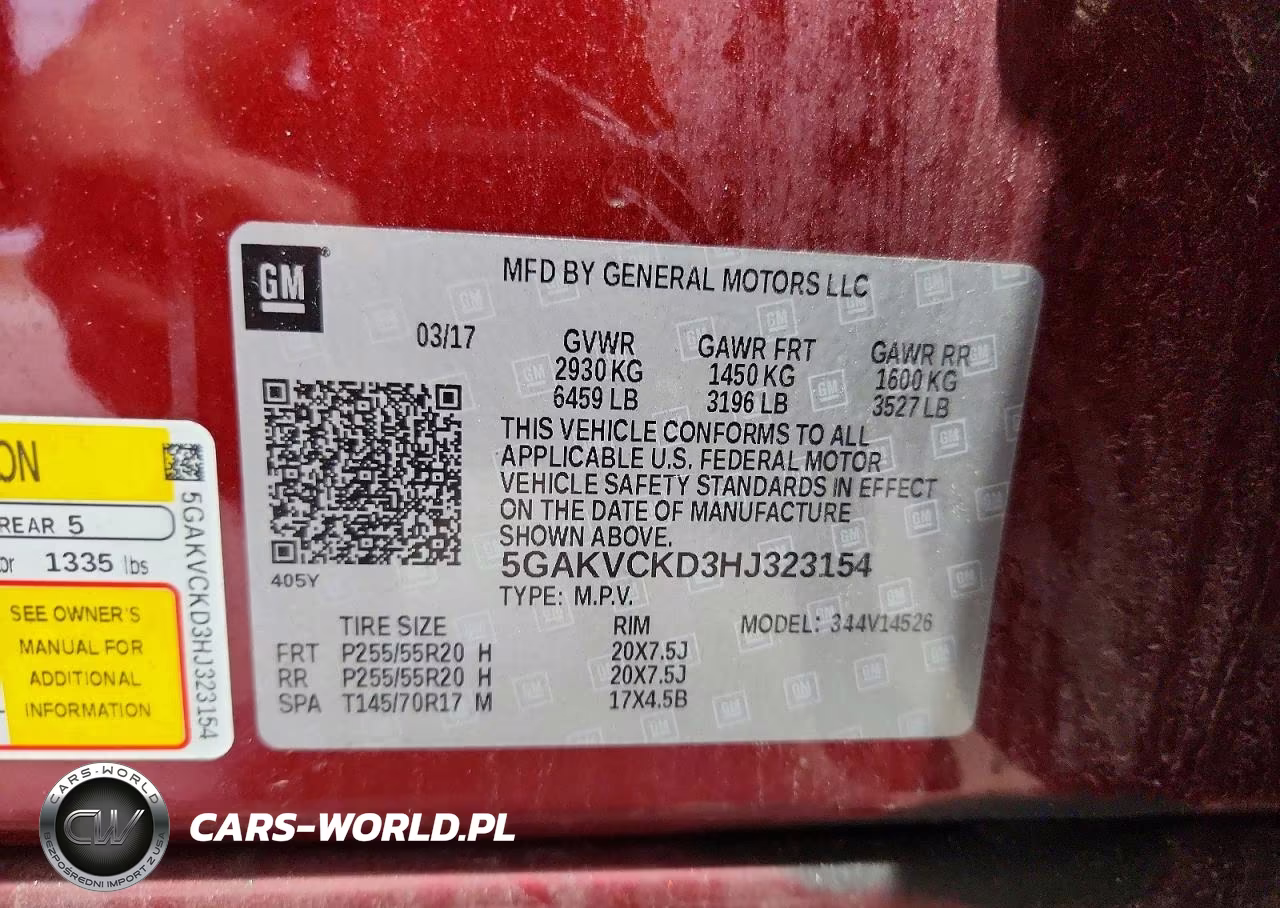2017 Buick Enclave VIN:5GAKVCKD3HJ323154 - 14