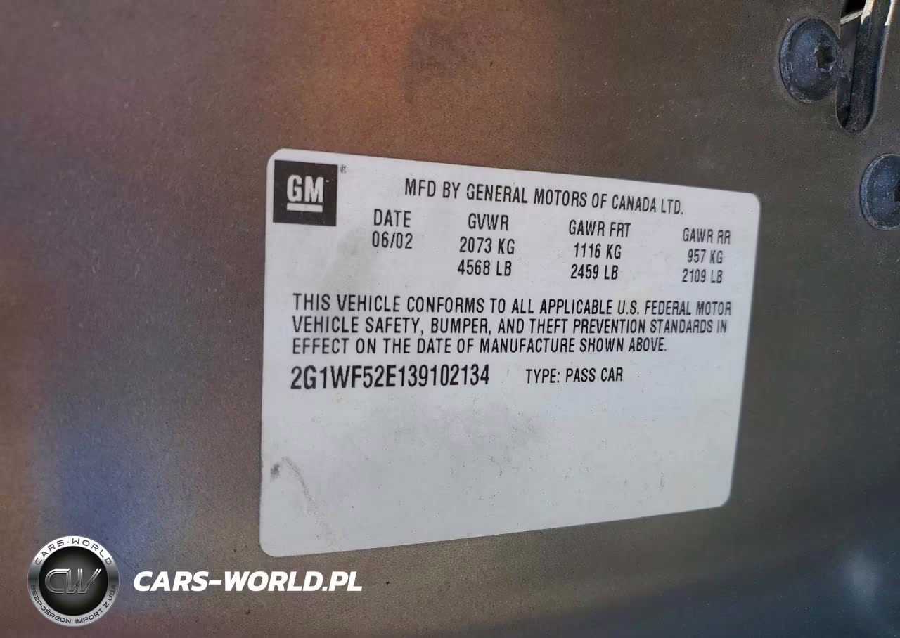 2003 Chevrolet Impala VIN:2G1WF52E139102134 - 12