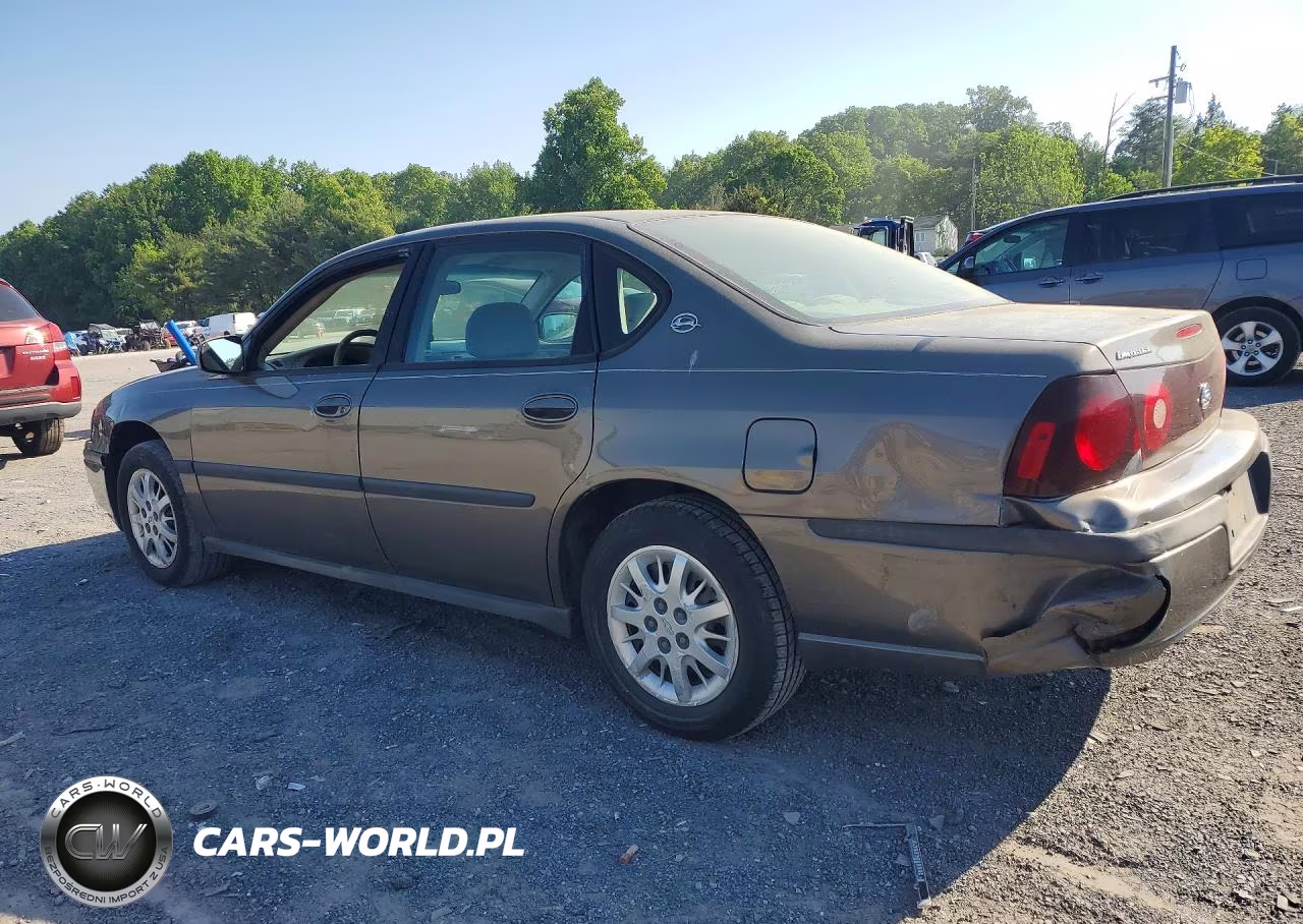 2003 Chevrolet Impala VIN:2G1WF52E139102134 - 2