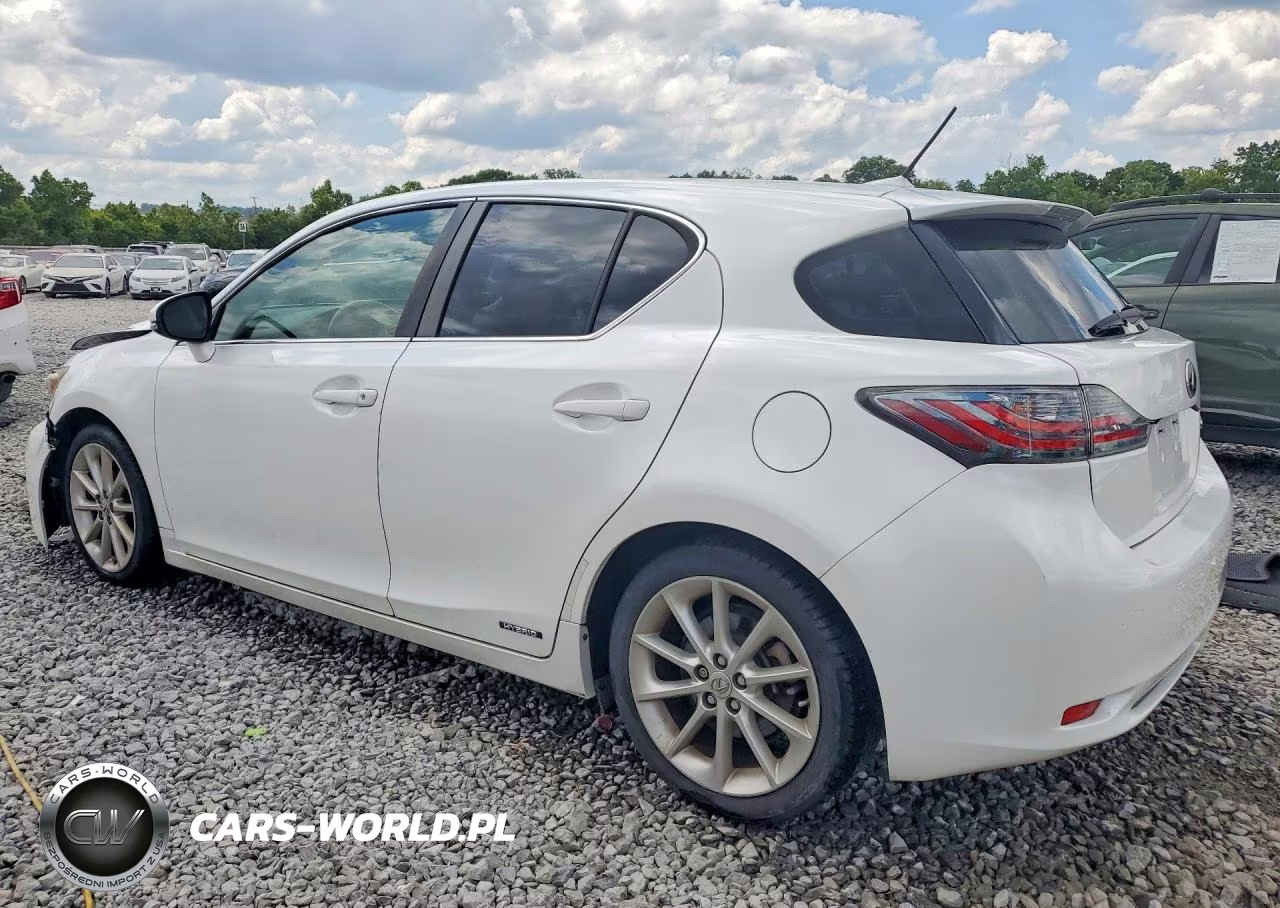 2012 Lexus Ct 200 VIN:JTHKD5BH9C2108377 - 2