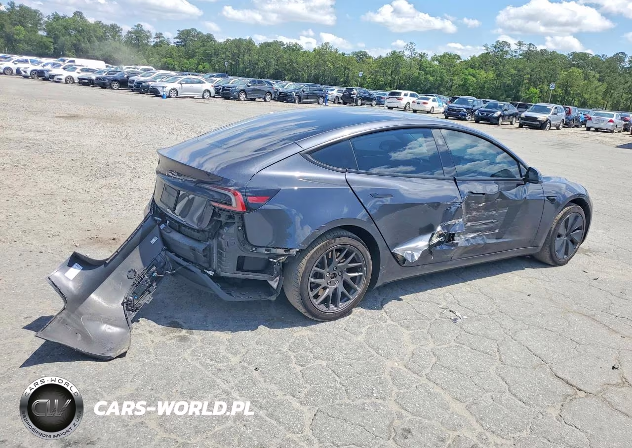 2025 Tesla Model 3 VIN:5YJ3E1EA1SF007078 - 3