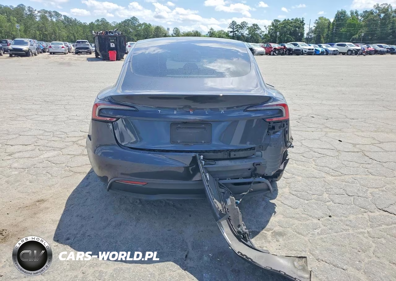 2025 Tesla Model 3 VIN:5YJ3E1EA1SF007078 - 6