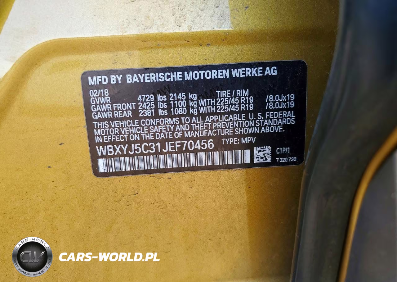 2018 BMW X2 xDrive28I VIN:WBXYJ5C31JEF70456 - 13