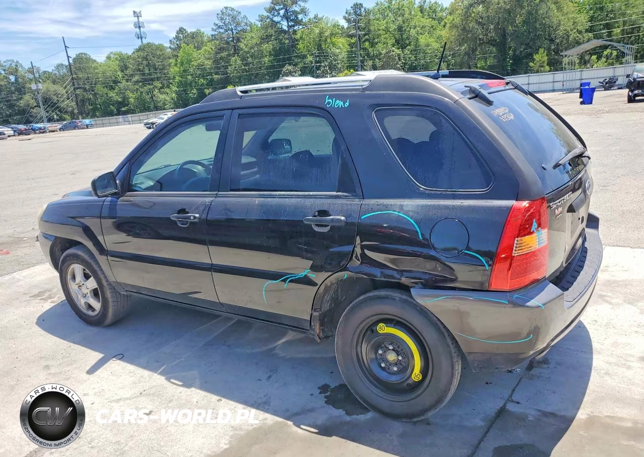 2006 Kia Sportage Lx VIN:KNDJF724767200773 - 2