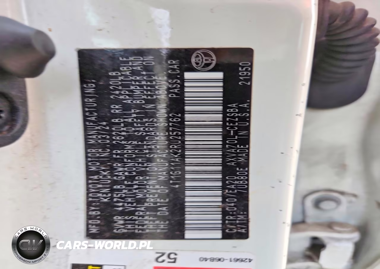 2024 Toyota Camry Se VIN:4T1G11AK2RU257762 - 13