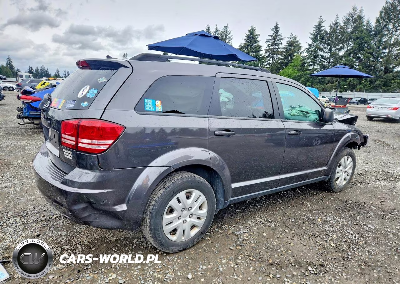 2018 Dodge Journey Se VIN:3C4PDCAB5JT158214 - 3