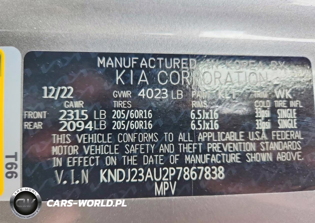 2023 Kia Soul Lx VIN:KNDJ23AU2P7867838 - 13