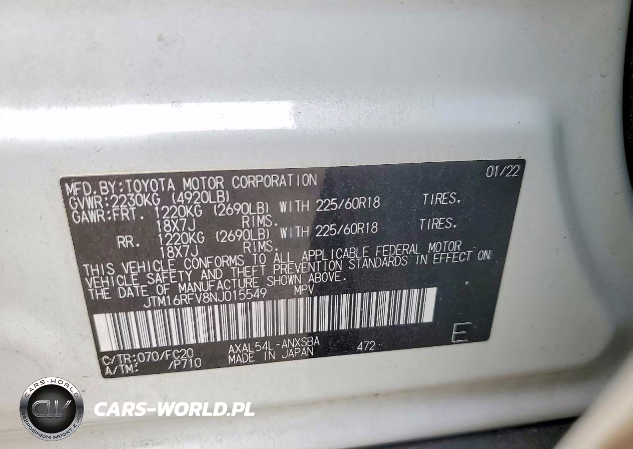 2022 Toyota Rav4 Se VIN:JTM16RFV8NJ015549 - 12