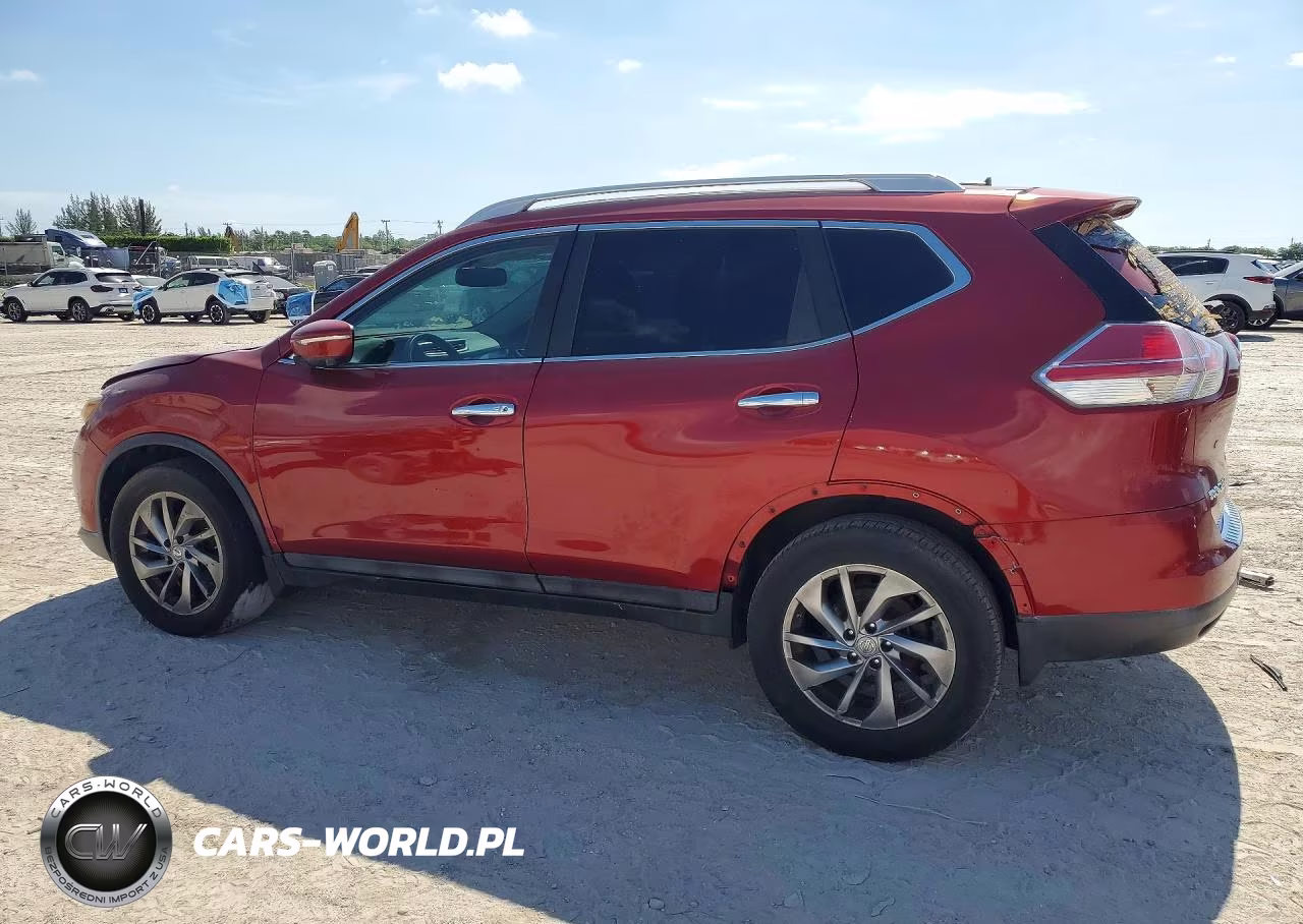 2015 Nissan Rogue Sl VIN:5N1AT2MV4FC792072 - 2