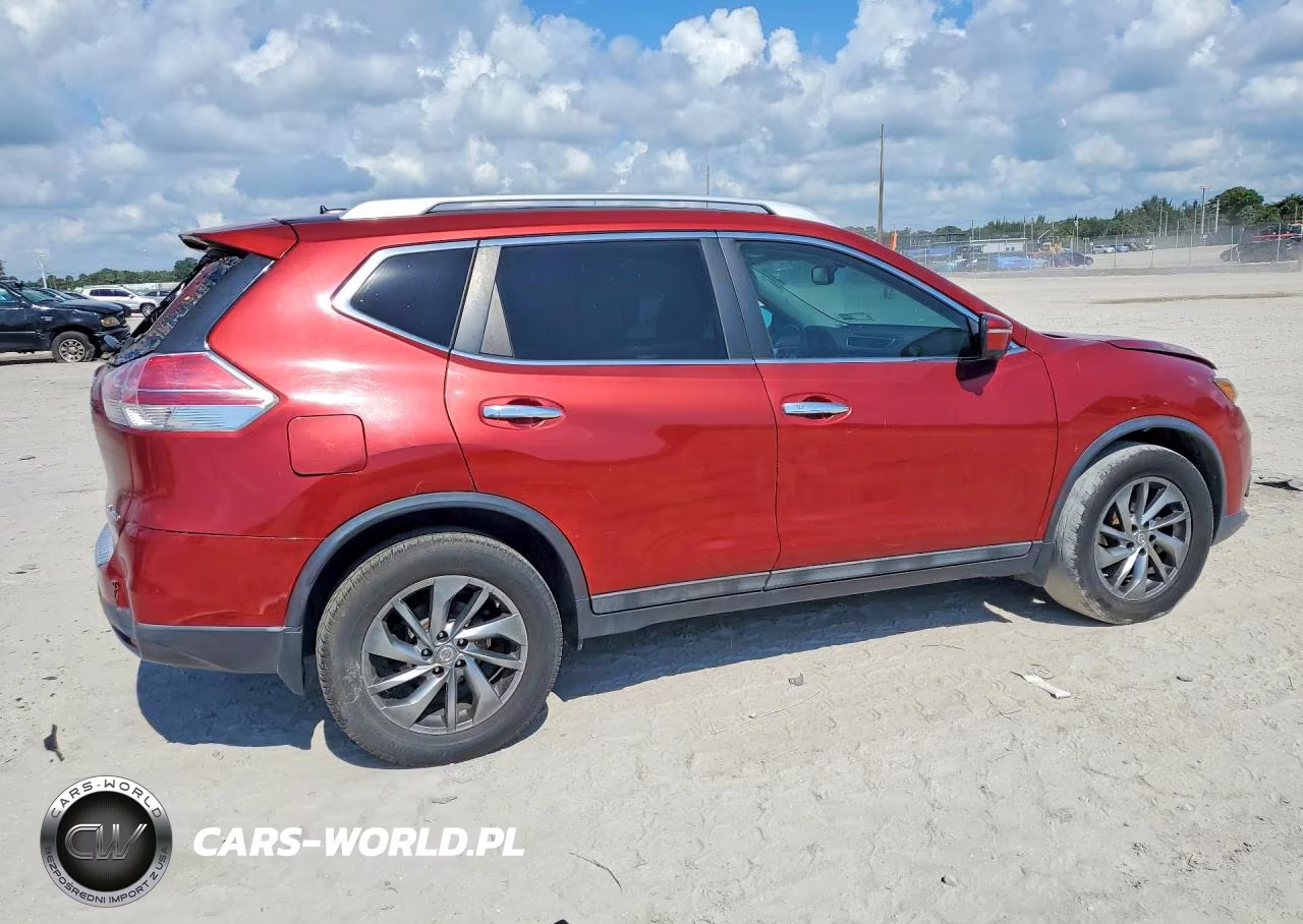 2015 Nissan Rogue Sl VIN:5N1AT2MV4FC792072 - 3